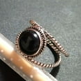 thumbnail image 3 of Divya Shakti Genuine Black Onyx Ring, Black Onyx Silver Ring, Black Onyx Sterling Silver Ring, Black Onyx Statement Ring, Valentines Day Gift For Her, 3 of 8