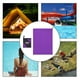 thumbnail image 4 of 2xToalla De Microfibra Plegable Compacta 3 Tamaños Para Senderismo Exterior Morado 40x80cm, 4 of 8