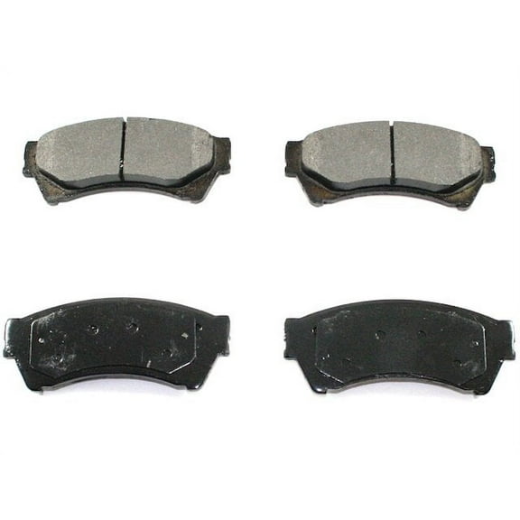 Front Brake Pad Set - Compatible with 2006 - 2012 Ford Fusion 2007 2008 2009 2010 2011