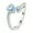 DB, variant on EGNMCR Adjustable Ring Birthstone Couple's Ring Heart Constellations Birthday Jewelry A ring