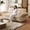 Beige, variant on LJAN Queen Sleeper Sofa,Pull Out Sofa Bed,Couch with Pull Out Bed,3-in-1 Loveseat Couch, Adjustable Armrest,for RV And Living Room, Apartment