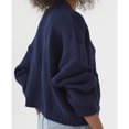 thumbnail image 3 of FAIWAD Women's Cardigan Sweater with Pockets Long Sleeve Button Down Open Front Lightweight Knit Sweater, 3 of 6