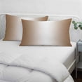 thumbnail image 4 of Brown Ombre Pillow Covers 12"x20", Modern Gradient Art Abstract Soft Brushed Microfiber Breathable Throw Pillow Covers, Decorative Pillowcase with Zipper for Couch Sofa Bedroom Living Room, 4 of 9