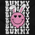 thumbnail image 2 of Easter Bunny Ears Heart Eyes Smile Youth T Shirt Tee Girls Infant Toddler Brisco Brands 6M, 2 of 4