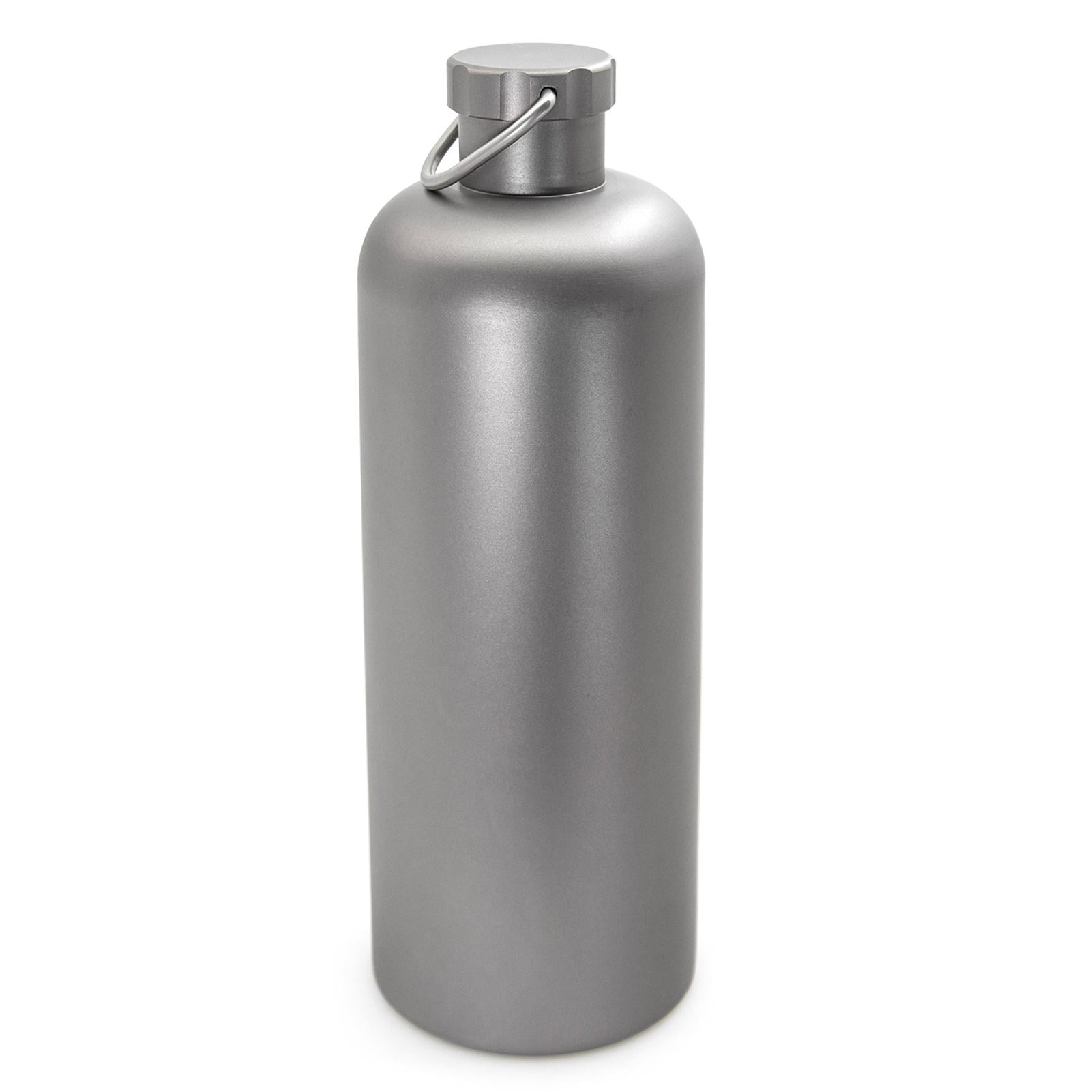 600 ml Pure Titanium Water Bottle Lightweight 0.5 mm Thick Ti Argon Arc Welded Polished Finish Ideal for Outdoor Camping-0.6l
