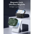 thumbnail image 3 of ESR Case Compatible with AirPods Pro 2nd & 1st Gen (2023/2022/2019), MagSafe Ready, Drop Protection & Magnetic Lid, Green, 3 of 9
