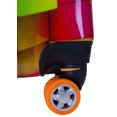 thumbnail image 3 of ATM Luggage Multi 3-D Rainbow Four Wheels Carry Handle 30" Hardside Spinner, 3 of 9