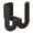 D, variant on Wall Mounted Shoe Rack with Functional Hook for Organized Entryway Storage and Drying Perforated Design
