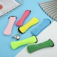 thumbnail image 3 of Walbest Zipper Tableware Bag Portable Wear-resistant Fabric Tableware Spoon Fork Storage Pouch(Not Included Tableware), 3 of 7