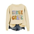 thumbnail image 4 of Weikingp Teacher Inspired Outfits Womens Back To School Outfit Teacher First Day Of School Shirt First Day Of School Shirts Long Teacher Shirts Pink 2XL, 4 of 5
