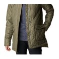 thumbnail image 3 of Columbia Women's Copper Crest Novelty Quilted Puffer Coat Green Size Medium, 3 of 3