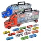 thumbnail image 5 of De Transporte Para Niños Camión Contenedor Caja De Almacenamiento Portátil Con 6 Mini Modelos De Coches De Aleación Para Niños Y Niñas Vogacara HA046819-01, 5 of 6