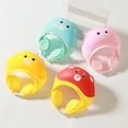 thumbnail image 3 of 1Pc Baby Shower Cap Shield for Kids Soft Silicone Adjustable 1-10 Years Old Cartoon Bear Shower Cap for Kids Toddler Shower Cap Shield Makes the Kids Bath More Fun, 3 of 5