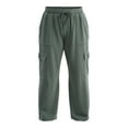 thumbnail image 3 of Terra & Sky Women’s Plus Size Knit Easy Cargo Pant, 3 of 5