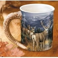 thumbnail image 4 of Wild Wings Sculpted Mug Last Glance - Mule Deer 16 oz., 4 of 4