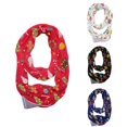 thumbnail image 3 of Écharpe Femmes Noël Impression Confortable Chaud Automne Hiver Châle Foulard, 3 of 8
