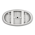 thumbnail image 5 of Wyndham Collection WCBTE652060SWATPBN 60 in. Dorrit Freestanding Bathtub with Trim & Floor Mounted Faucet - White, Shiny White & Brushed Nickel, 5 of 8