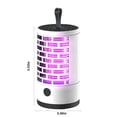 thumbnail image 3 of Xihbxyly Venta de Palets Nueva Lámpara Trampa para Mosquitos, Lámpara para Atrapar Mosquitos, Lámpara para El Hogar, Tipo Choque, Artefacto Trampa para Mosquitos Silencioso para Interiores, 3 of 7
