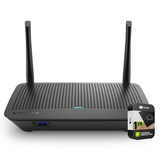 Linksys MR6350 Wireless Wifi 5 AC1300 Dual-Band Mesh Router with 1 YR CPS Enhanced Protection Pack