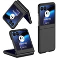 thumbnail image 1 of HSHDLDF Case for Motorola Razr 40 Ultra/Motorola Razr+ 2023/Razr Plus 2023, Ultra Thin Hard PC All-Inclusive Anti-Scratch Shockproof Protective Phone Case for Motorola Razr+ 2023, Black, 1 of 7