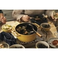 thumbnail image 4 of STAUB La Cocotte 5.25 L Cast Iron Round Cocotte, Citron, 4 of 9