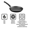 thumbnail image 2 of Juego de Sartenes , Batería de Cocina, Incluye 3 Piezas, Antiadherente, Color Negro, 2 of 6