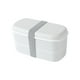 thumbnail image 1 of Lonchera, cajas Bento de material de grado alimenticio, caja de conservación para refrigerador y microondas, lonchera infantil con divisiones de doble capa, cubiertos, 1 of 2