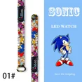 thumbnail image 2 of Relojes Sonic Figuras de acción Amy Rose Shadow Pulsera deportiva infantil Reloj digital impermeable para niños Reloj LED para niños Regalo, 2 of 5