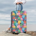 thumbnail image 7 of Gukieu Starfish And Algae Print Suitcase Protective Cover, Elastic Zipper Buckle Suitcase Protective Cover, Suitable for Travel, Business Trip-Small, 7 of 7