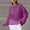 Purple, variant on Qulqfy Lightweight Sweaters Women Knitting Cotton Blue Oversized Beach Long Sleeve Sweaters Pullover Tops for Women L