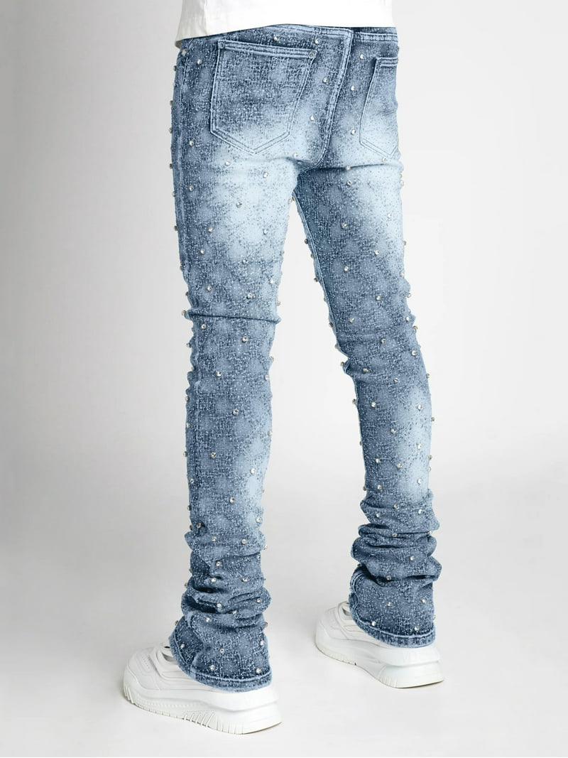 【DEARMINE】Grit Washing Denim Pants Amazon.com: DEWALT Grayling Men's Stretch Fit, Denim, Boot