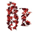 thumbnail image 2 of Dsscvnef Fall Decor Festival Simulation Maple Leaf Rattan Decoration Christmas Party Wall Hanging Maple Leaf Rattan, 2 of 2