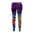 thumbnail image 2 of 'New You' Women's Cut & Sew Casual Leggings (AOP), 2 of 7