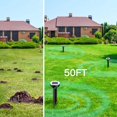 thumbnail image 4 of Repellent 8 Pack Ultrasonic Solar Powered Animal Repellent for Outdoor Lawn Garden for Snakes, Moles, Gophers, Groundhogs, Voles and Other Burrowing Rodents, 4 of 6