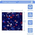 thumbnail image 5 of GZHJMY Patriotic Star Washcloths 2 Pack, Highly Absorbent Soft Cotton Baby Washcloths Fingertip Towels, 12 x 12 Inch, 5 of 7