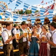thumbnail image 4 of Outdor Blue Checkered Oktoberfest Party Banner For German Beer Festival Celebration, 4 of 6
