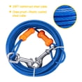 thumbnail image 5 of Petfamily Dog Stake and Tie Out Cable, Small to Medium Dog, Blue, 25FT / 60LBS, 5 of 11