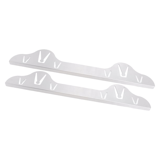 Cubierta Para Espacios De Estufa, Resistente, 59,5x10 Cm, Apta Para Lavavajillas, Relleno De Espacios Para Estufa De Acero Inoxidable, Resistente Al Calor, 2 Piezas Para Cocina