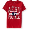 thumbnail image 1 of Aeropostale - Camiseta gráfica para hombre Aero No. 87, roja, pequeña Aeropostale Camiseta gráfica, 1 of 1