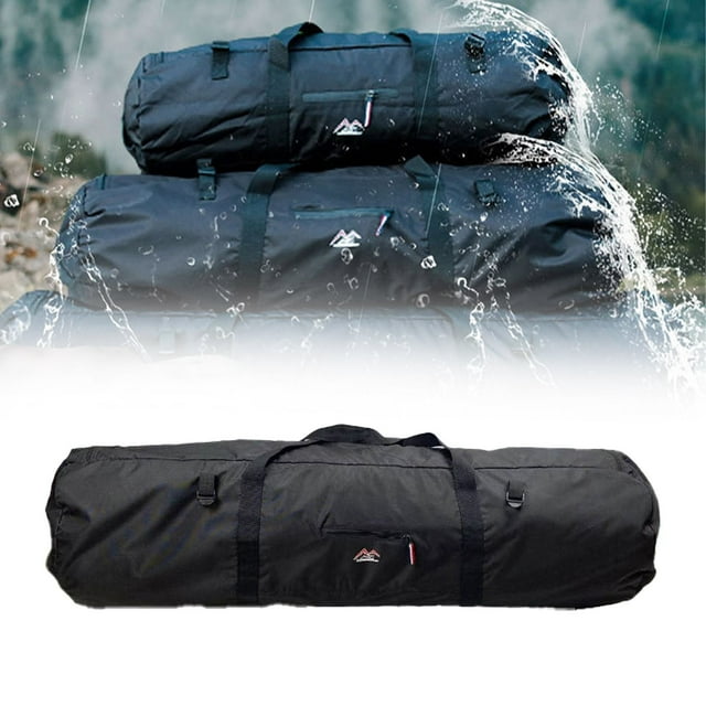 Série d'Outils Sac de Tente Sac de Rangement de Tente Sac Polochon à Fermeture Éclair avec Poignées Chargement Lourd Pliable Sac de Rangement de Tente Anti-Camping Étui de Transport