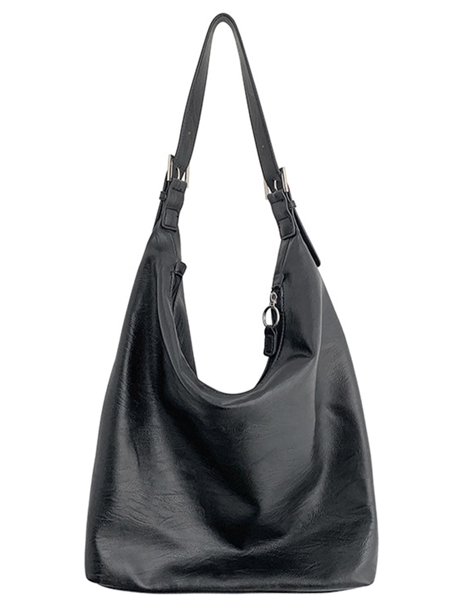 Haite Women Shoulder Bags Large Capacity Tote Bag Zipper Soft Handbag