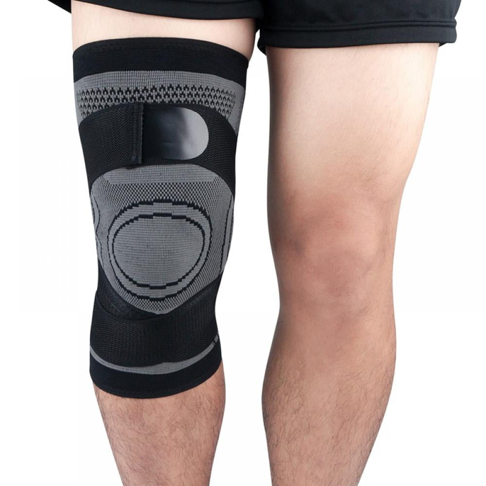Knee Compression Sleeve Support for Basketball Running Sports Joint Pain Relief 