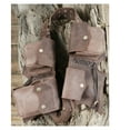 thumbnail image 4 of Vintage Style Leather Waist Belt with Pockets, Adjustable Fit 79-97 cm., 4 of 15