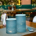 thumbnail image 3 of Yayeee Flameless Candles with Remote Flickering Battery Operated Multi Color Changing, Star Map, 3 of 7