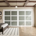 thumbnail image 2 of 32" X 80" Sliding Pocket Door White Standard Door with Hardware Kit Set, 2 of 8