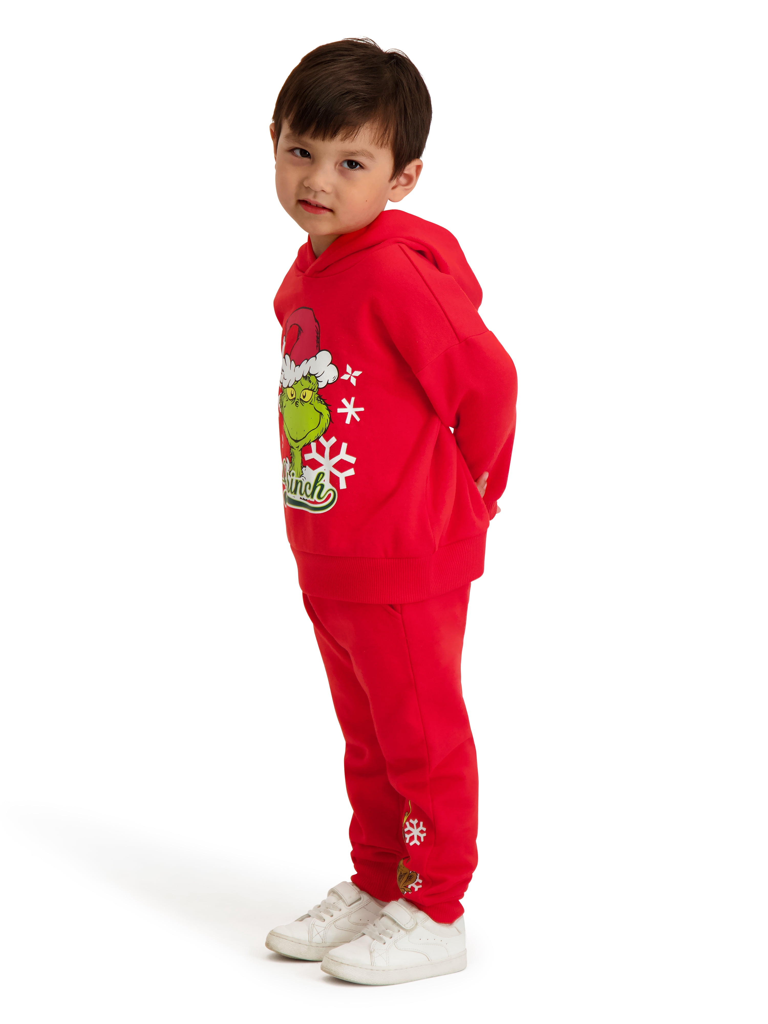 Dr. Seuss The Grinch Toddler Sweatshirt and Jogger Set, Sizes 2T-5T