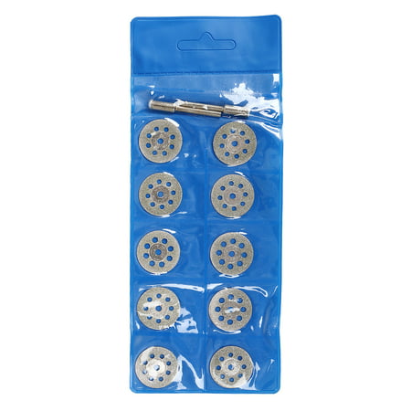 10-pack Diamond Cutting Wheel Blades Cut Off Discs Set Dremel Rotary (Best Cut Off Tool)