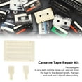 thumbnail image 4 of 1/4 10 Inch Tape Splicing Set, Splicing Tape Roll Repair Kit Full Track Stable ABS Cassette Tape Splicing Set Prevent Slip  For 1/4 1/2 Inch Tape, 4 of 7