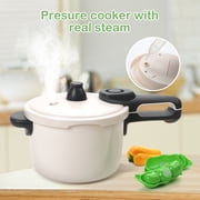 BangStone CUTE STONE Kids Pretend Play Kitchen Set with Toy Induction Cooktop, Pots & Pans, Play… — $34.99 (22% off)