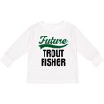 thumbnail image 3 of Inktastic Fishing Future Trout Fisher Boys or Girls Long Sleeve Toddler T-Shirt, 3 of 5